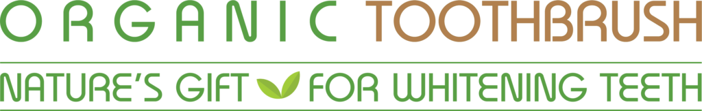 Organic Toothbrush - Text Logo
